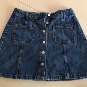 Jean skirt